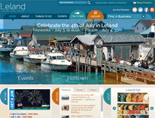 Tablet Screenshot of lelandmi.com